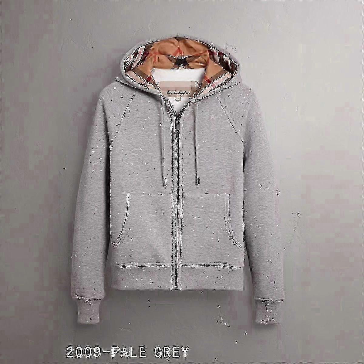 Original Single Hoodie British Style Hooded Men\'s Women\'s Pullover Women\'s Jacket Full Cardigan Zipper Coat 25-26