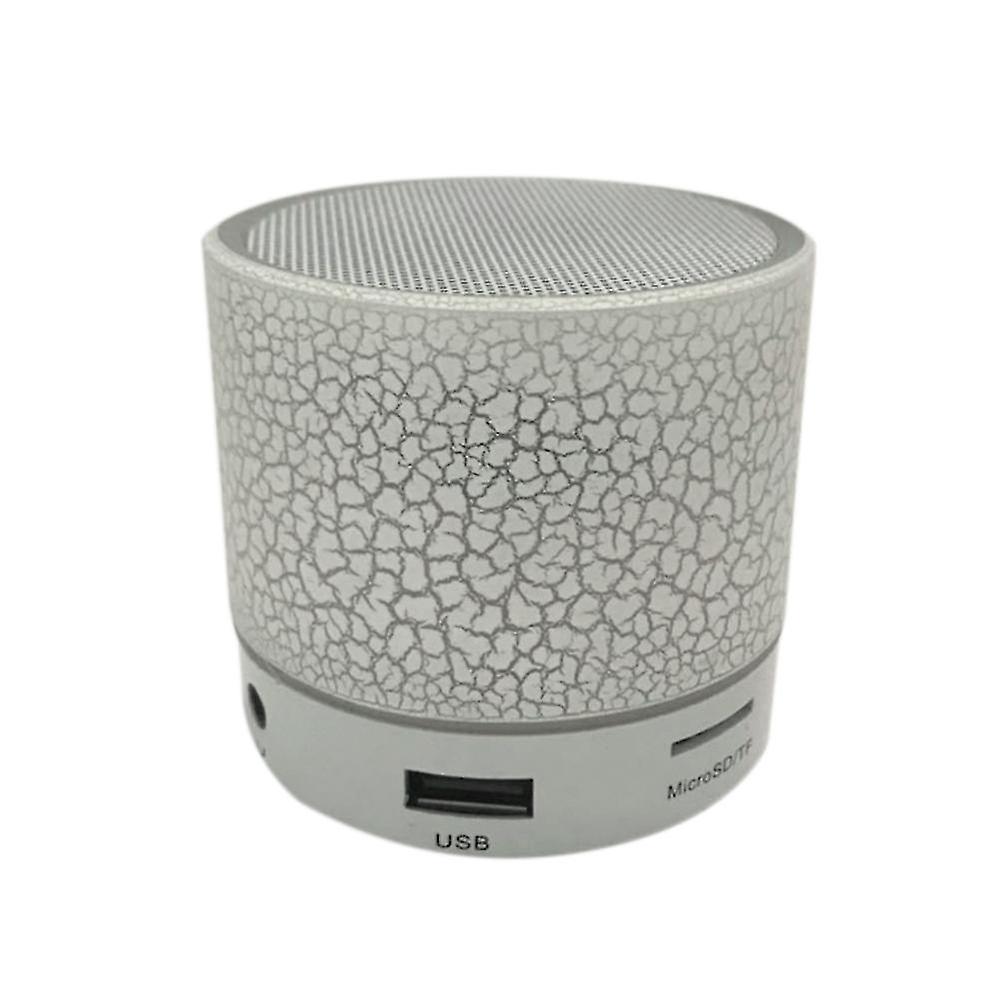 A9 Portable Crack Rechargeable Led Light Wireless Bluetooth-compatible Speaker Music Player