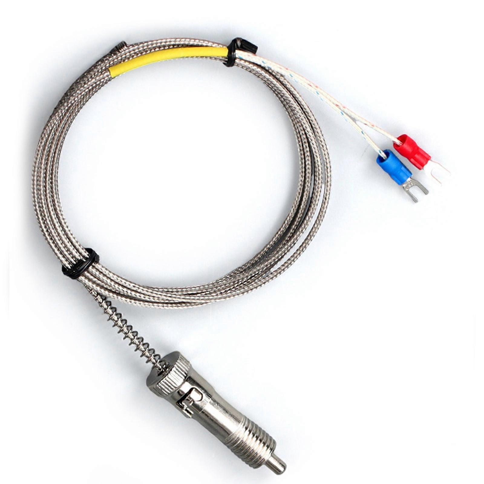 K نوع الحرارية مع مسبار مشبك مستشعر التحكم في درجة حرارة الغلاية ملحقات صيانة المعدات الصناعية 2 متر