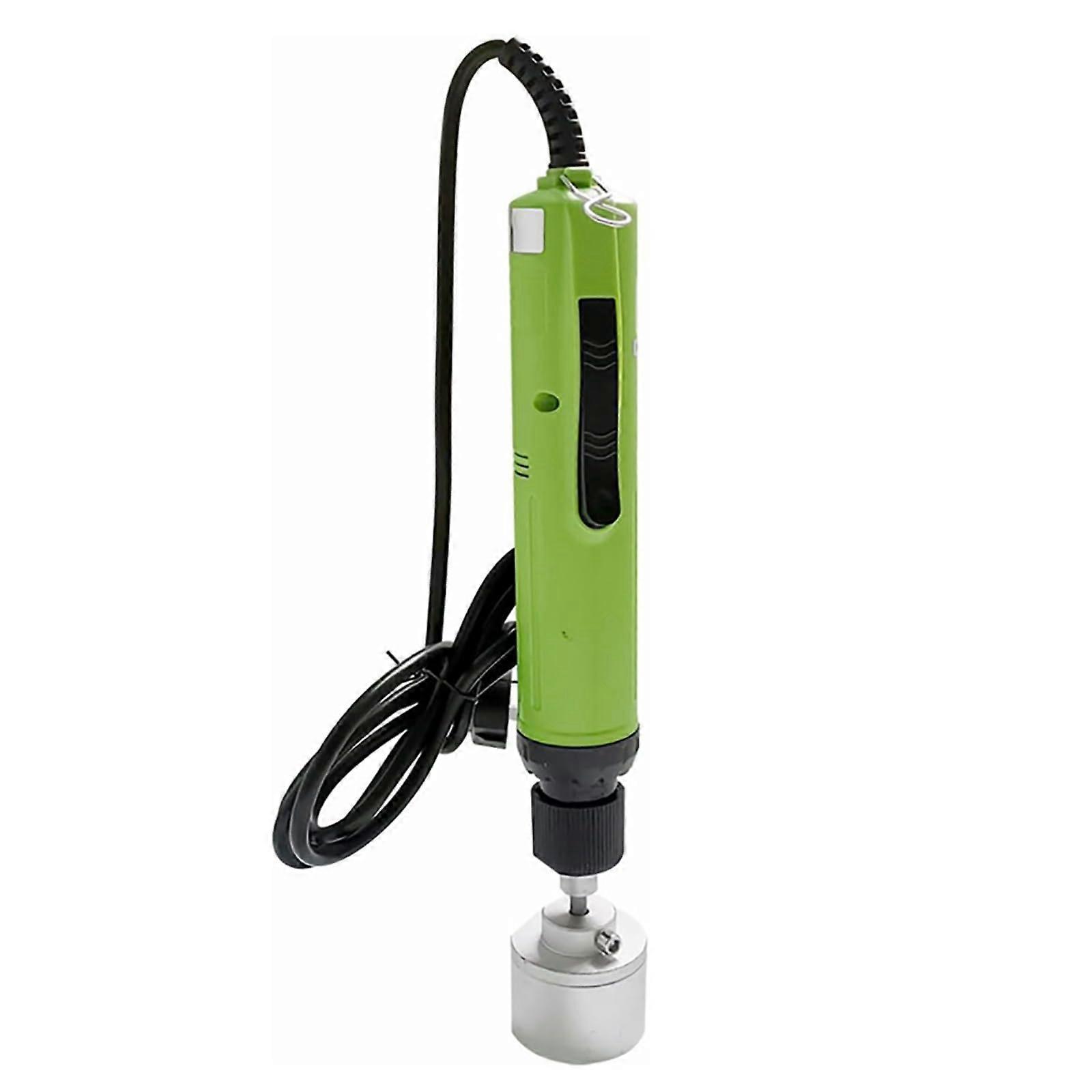 Electric Bottle Capping Machine with Adjustable Torque, Speed Pneumatic Handheld for Various Cap Sizes