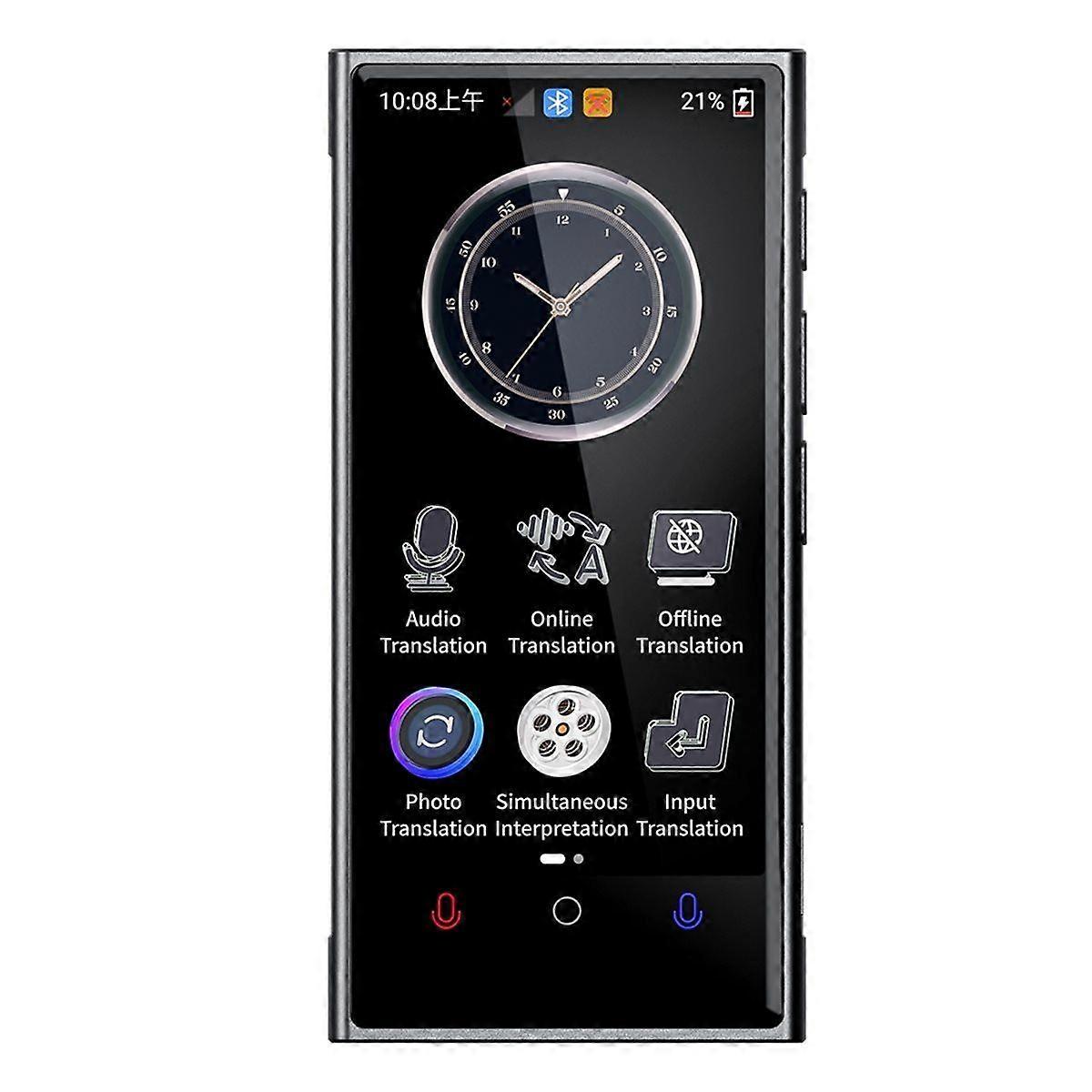 Portable AI Language Translator Support 142 Languages Online Offline Smart Recording Translate Voic