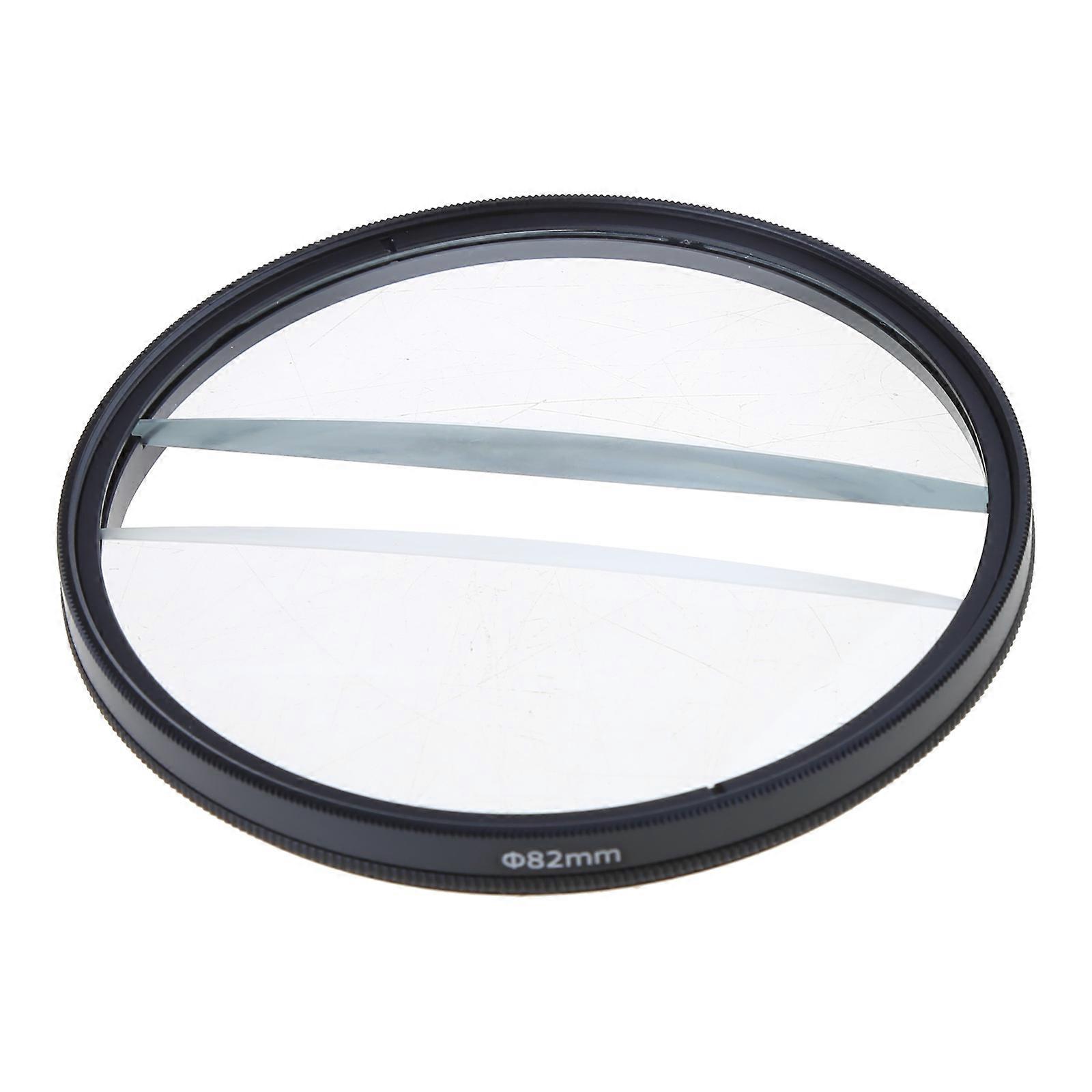 Split Diopter Filter Photography Filter Center Special Effect Split Diopter Filter Multicolor