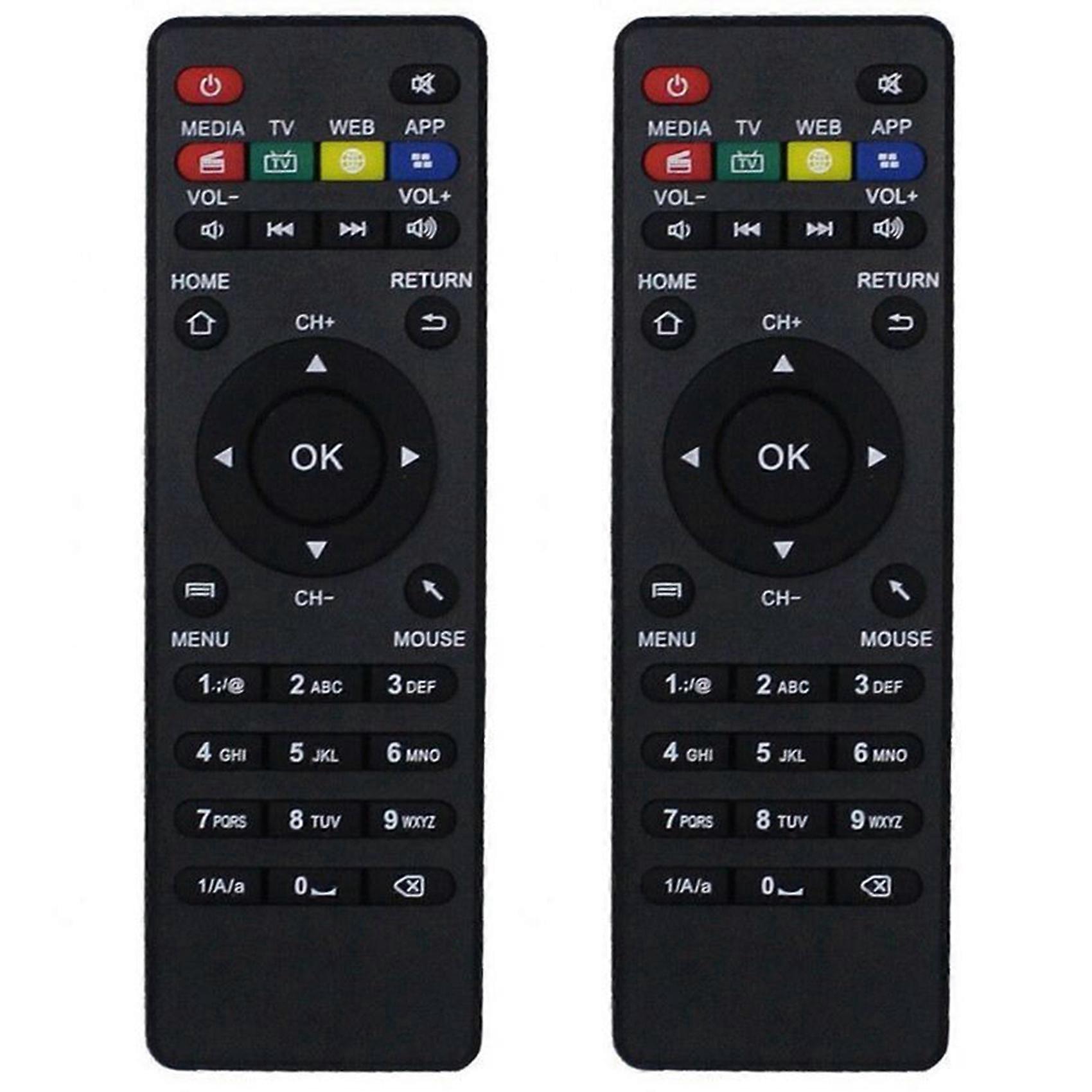 2X Universal Replacement Remote Control Remote Controls for CS918 MXV Q7 Q8 V88 V99 Smart Android TV Box