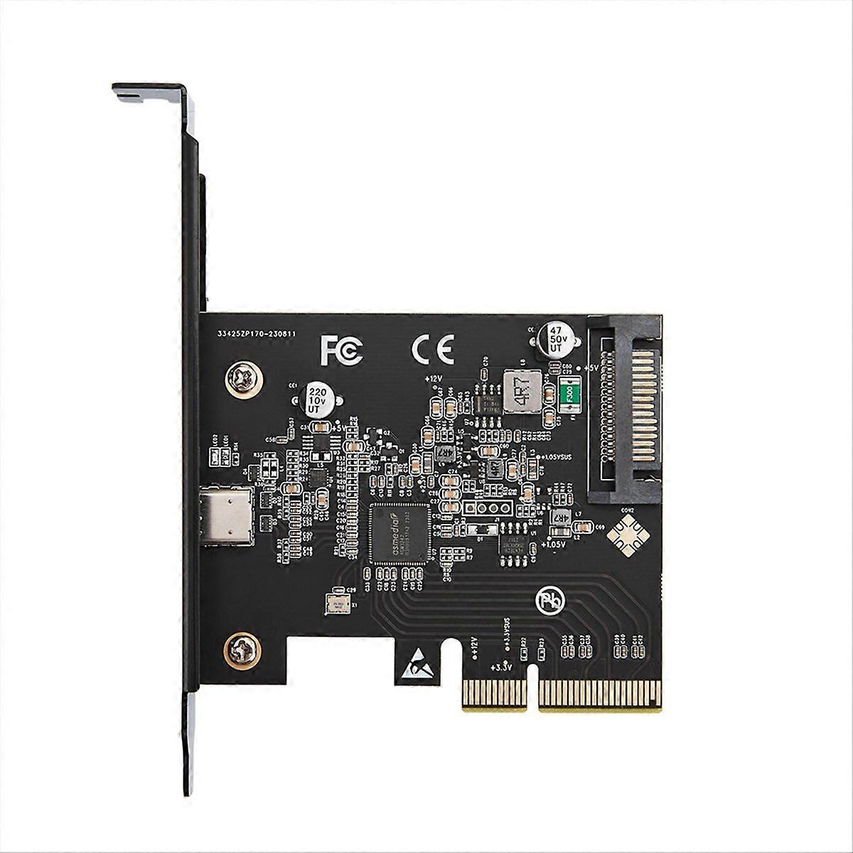 USB-C 3.2 Gen 2x2 PCI-e Gen 3 x4 Type-c Expansion Card 20Gbps ASMedia