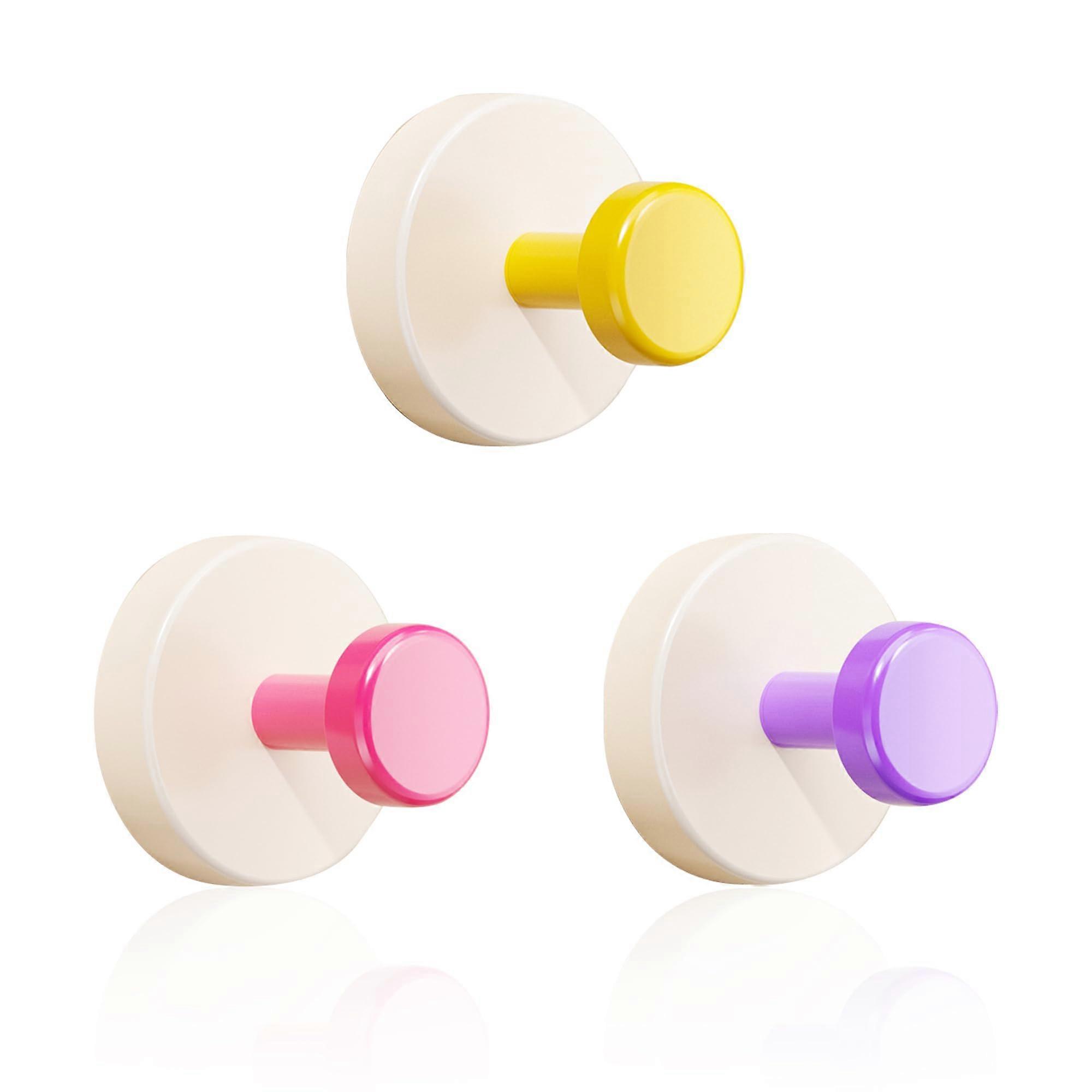 Suction Cup Hooks Heavy Duty Waterproof Rustproof No Drill for Bathroom Kitchen 15 lbs 3 Pack