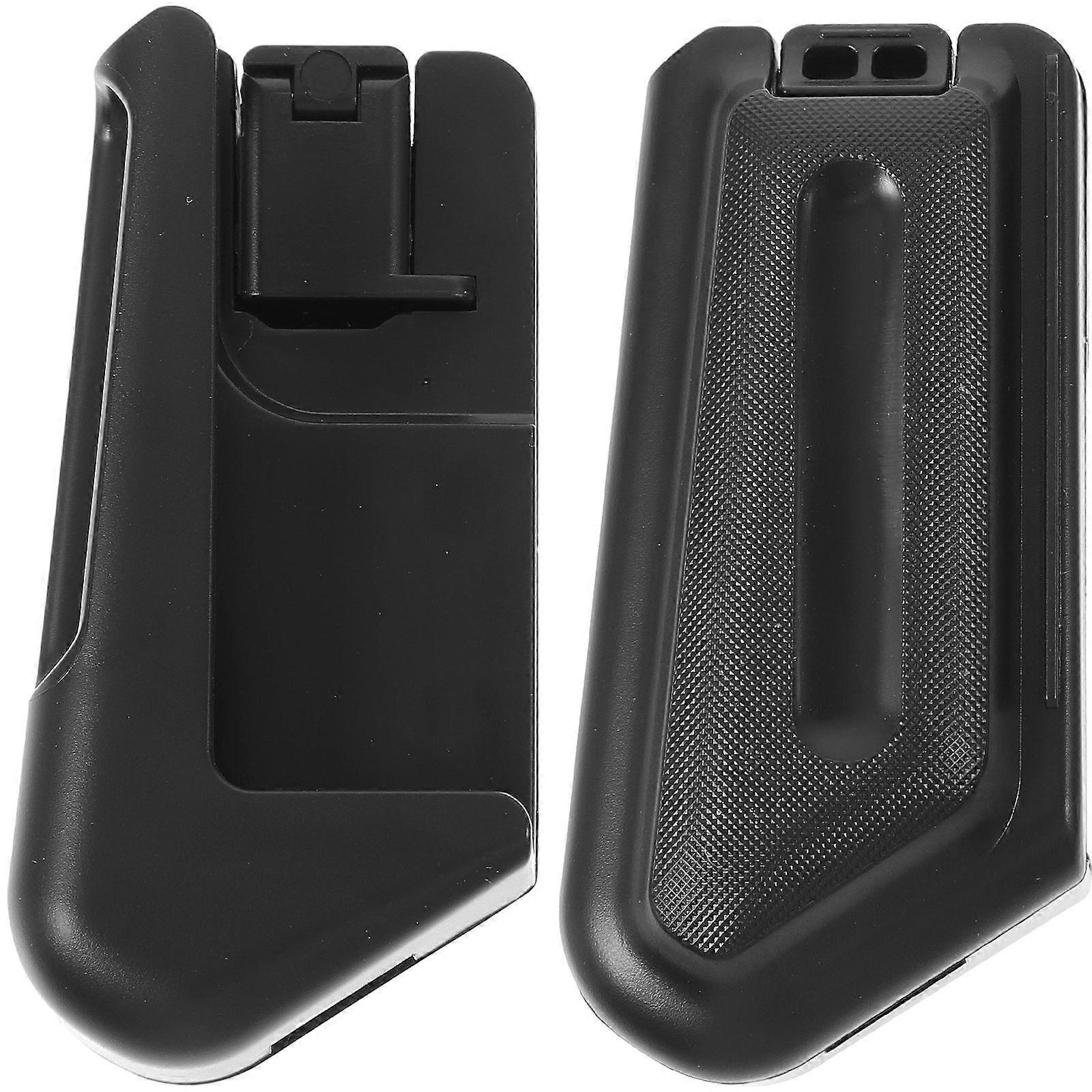 Durable ABS Gaming Equipment 2-in-1 Lightweight Phone Game Handle for Home Use Black