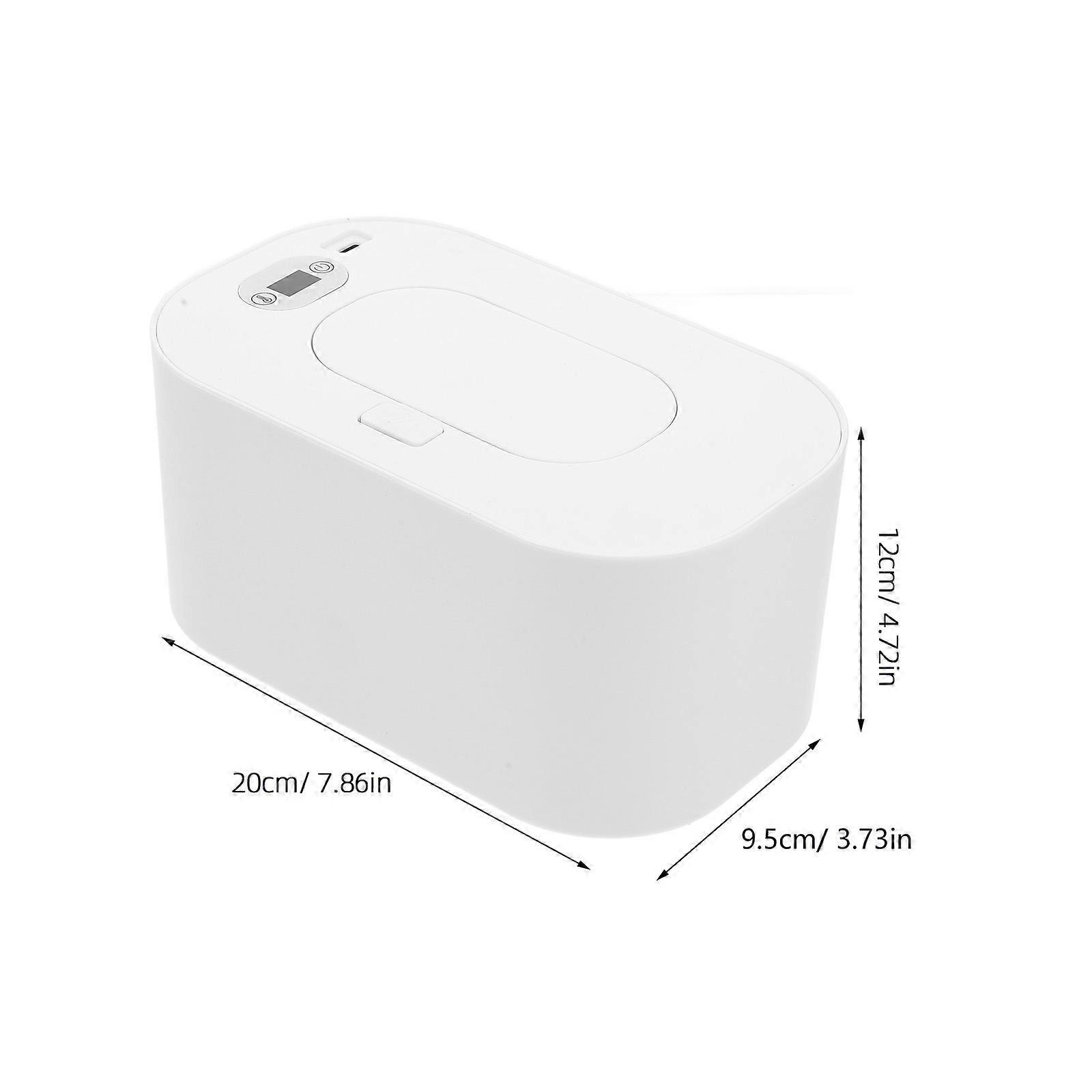 1 Set USB Wet Wipe Heater Portable Wet Wipe Heating Box Wet Wipe Storage Box