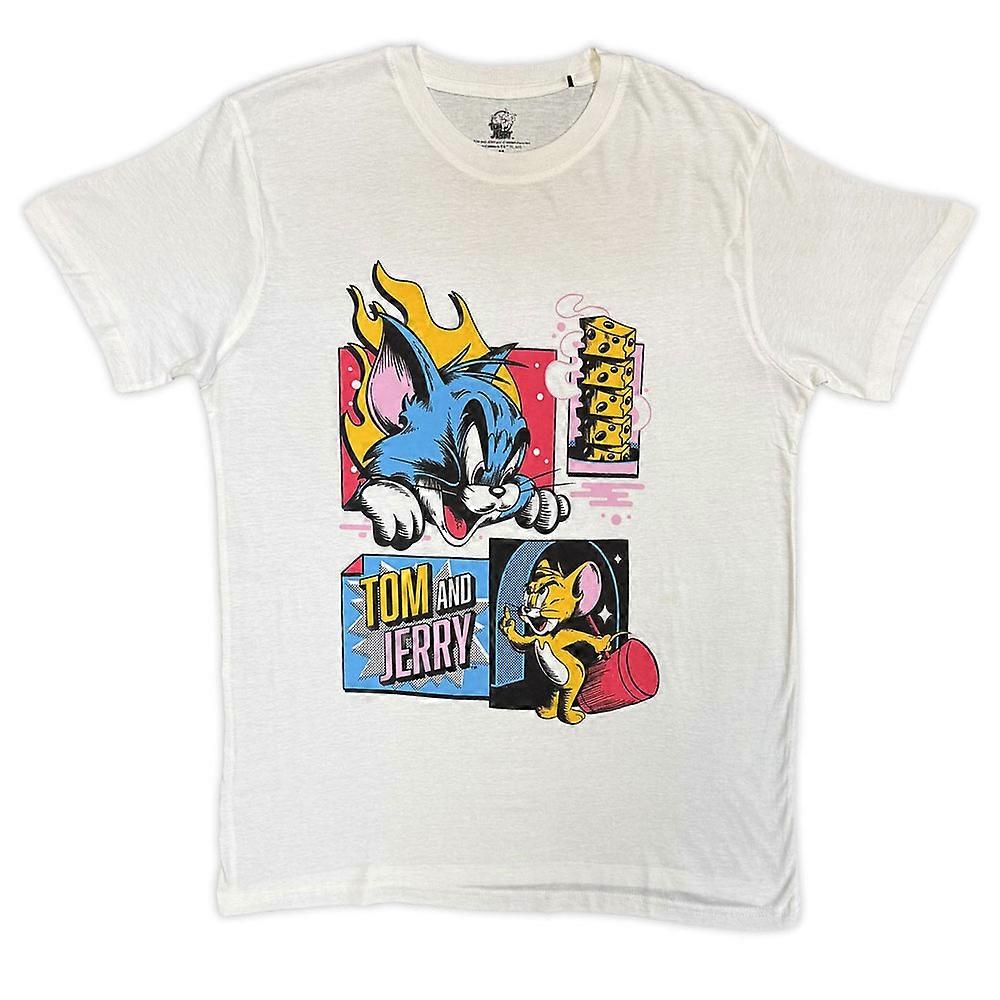 Tom And Jerry Pop Art T Shirt