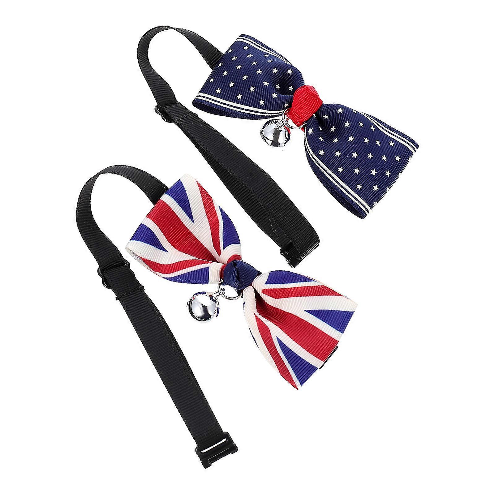 Adjustable Pet Collar 4Pcs for Dog Decorative Neck Decors