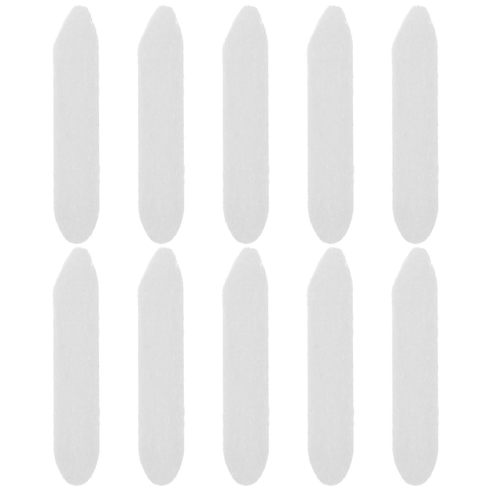 Oil-Based Marker Pen Replacement Nibs for Painting 10Pcs White Polyester Tips