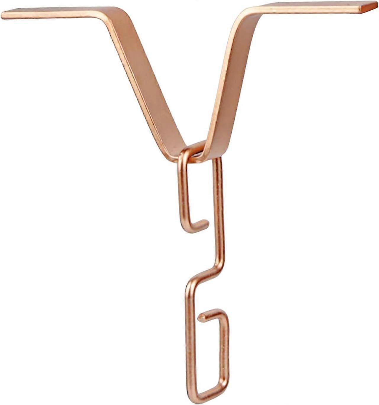 Rain Chain Gutters Adapter Clip V Shaped Hook Hanger System Accessories, Sturdy,