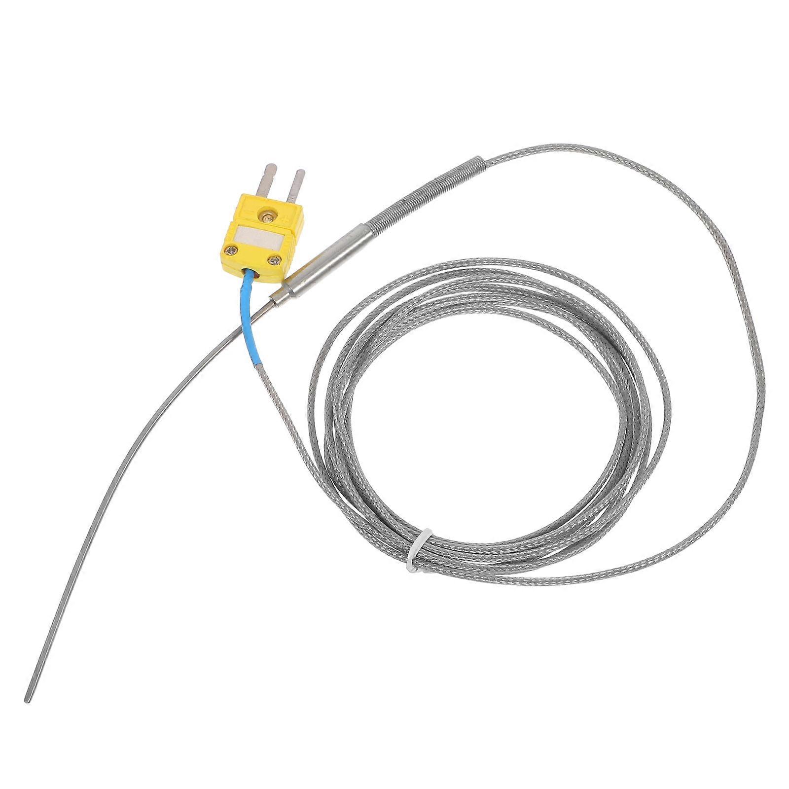 K Type Thermocouple For Accurate Temperature Measurement Suitable For Laboratory Instruments 1Pack