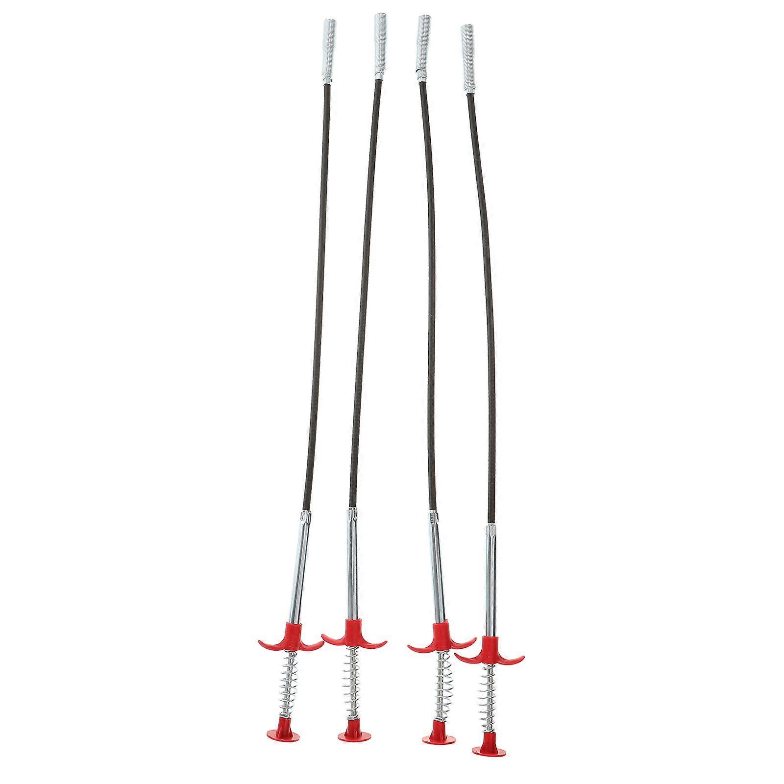 Pipeline Dredge Hook for Sink 12Pcs Multifunctional Drain Tool