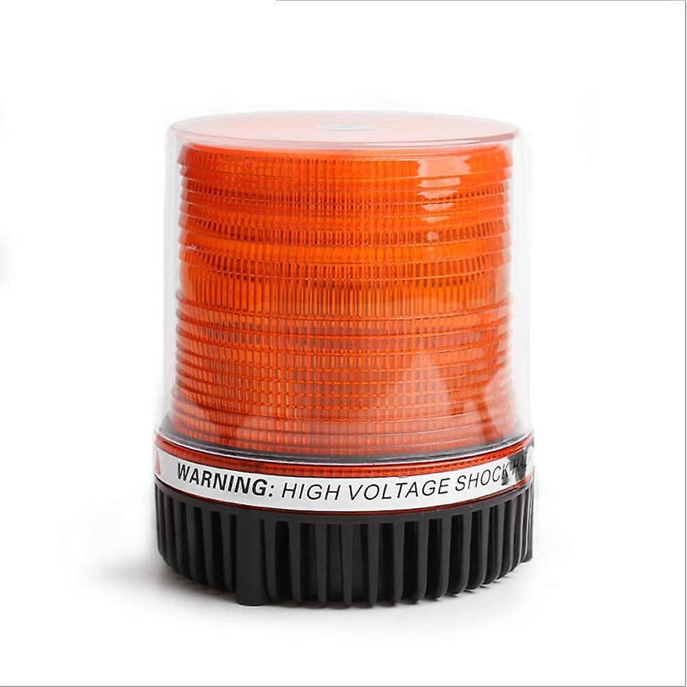 Bil taglygte 12/24V vandtæt strobe advarselslampe, nødmagnetisk blinkende opsving rav