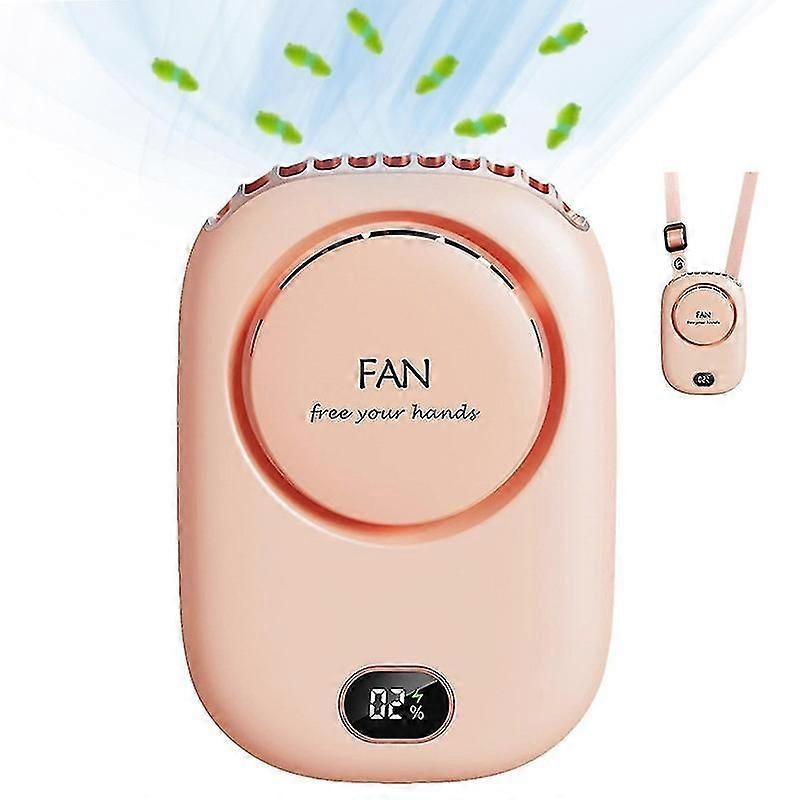 Portable Neck Fan, Handheld Mini Fan, Mini Hanging Neck Fan with Adjustable Lanyard and Bracket for