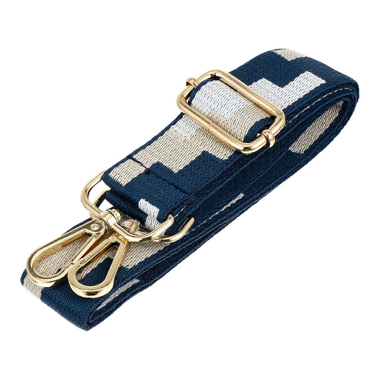 Blue Shoulder Bag Strap Replacement For DIY Handmade Accessory Adjustable 1Pack