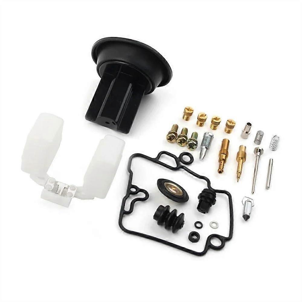 Carburetor  Kit with Piston and Membrane Replacement Set for Small Engine Rebuild