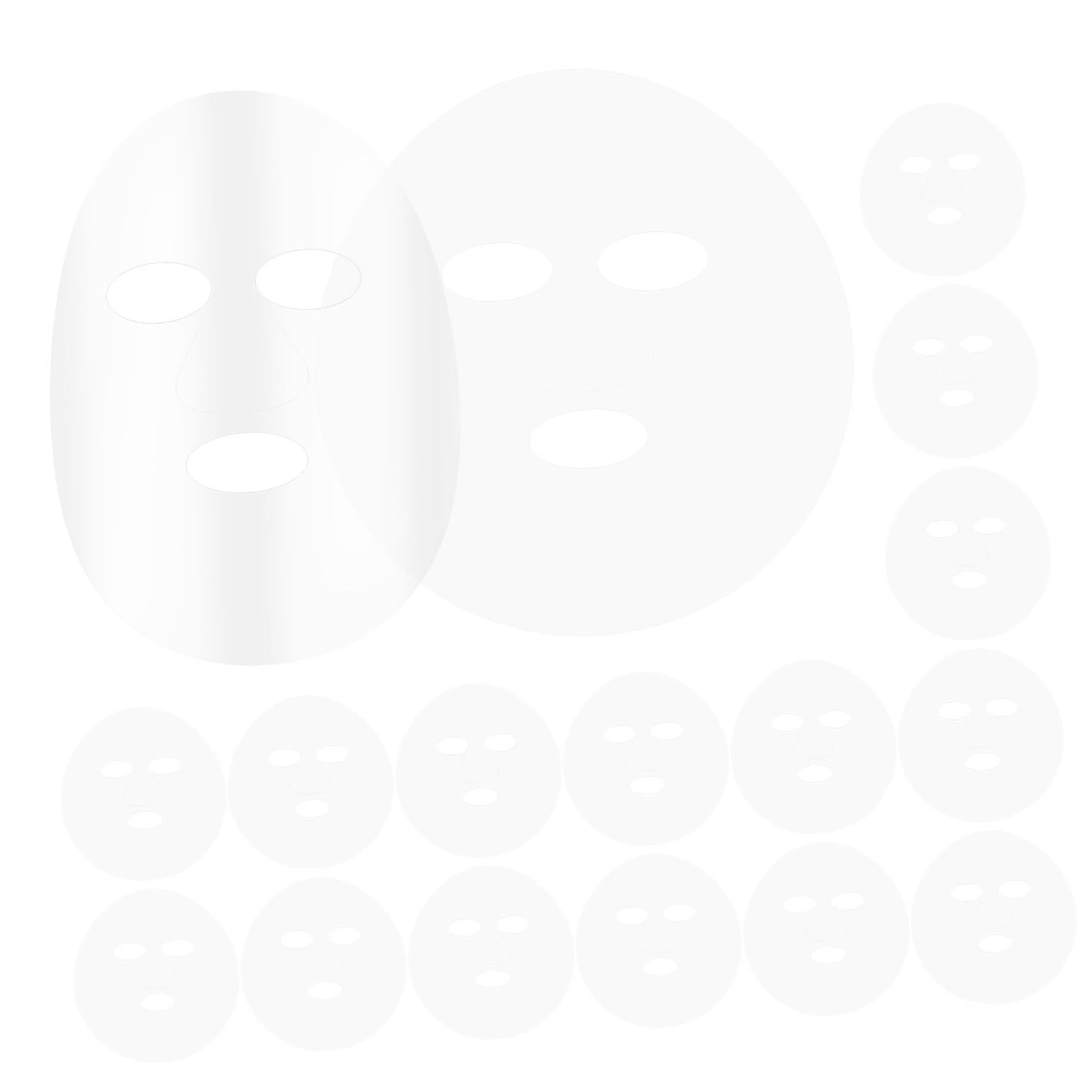 400Pcs Disposable Facial Mask Sheets for Skincare Spa Deep Hydration Full Face Coverage