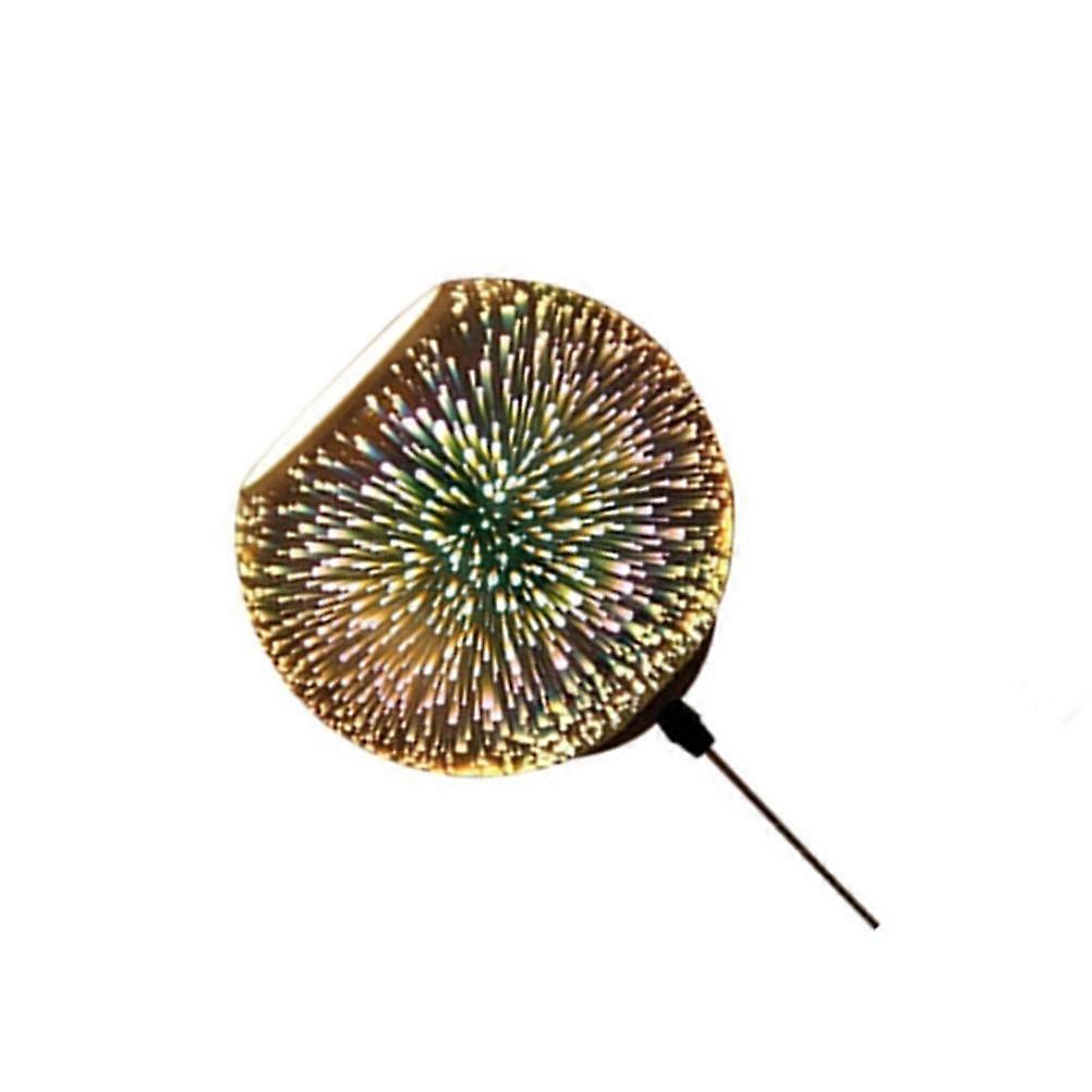 Glass Hanging Lamp Creative E27 Screw Chandelier Decorative Silver