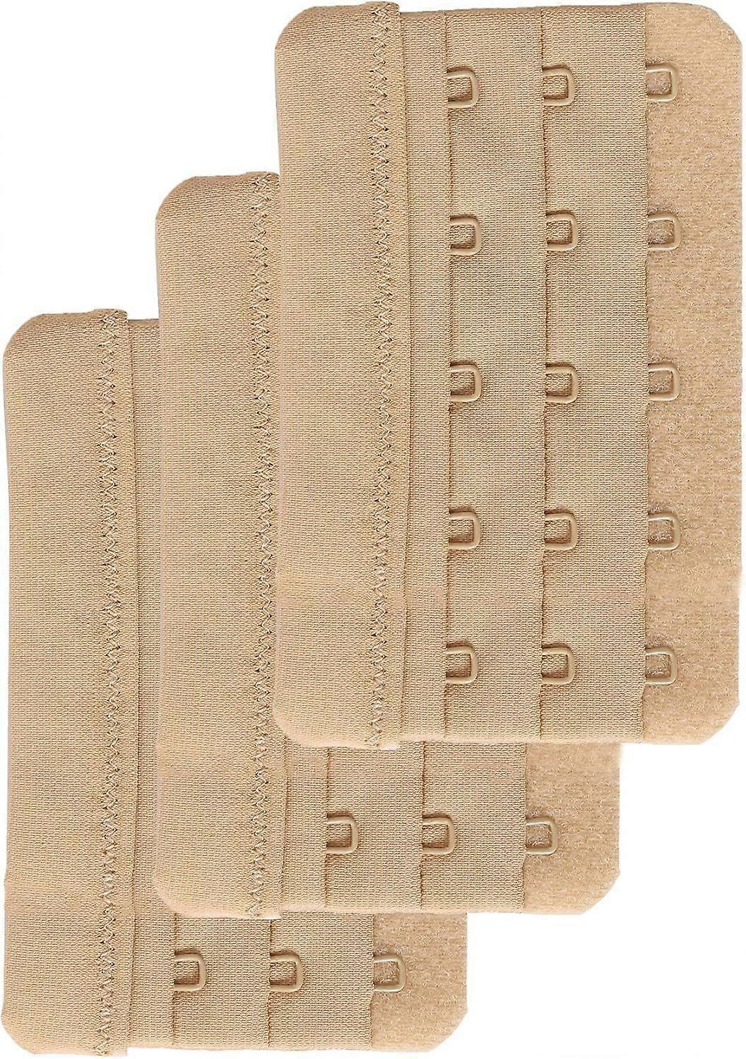 Women's Bra Extenders 5 Hooks Plus Size Bra Strap Extenders 3 Pack