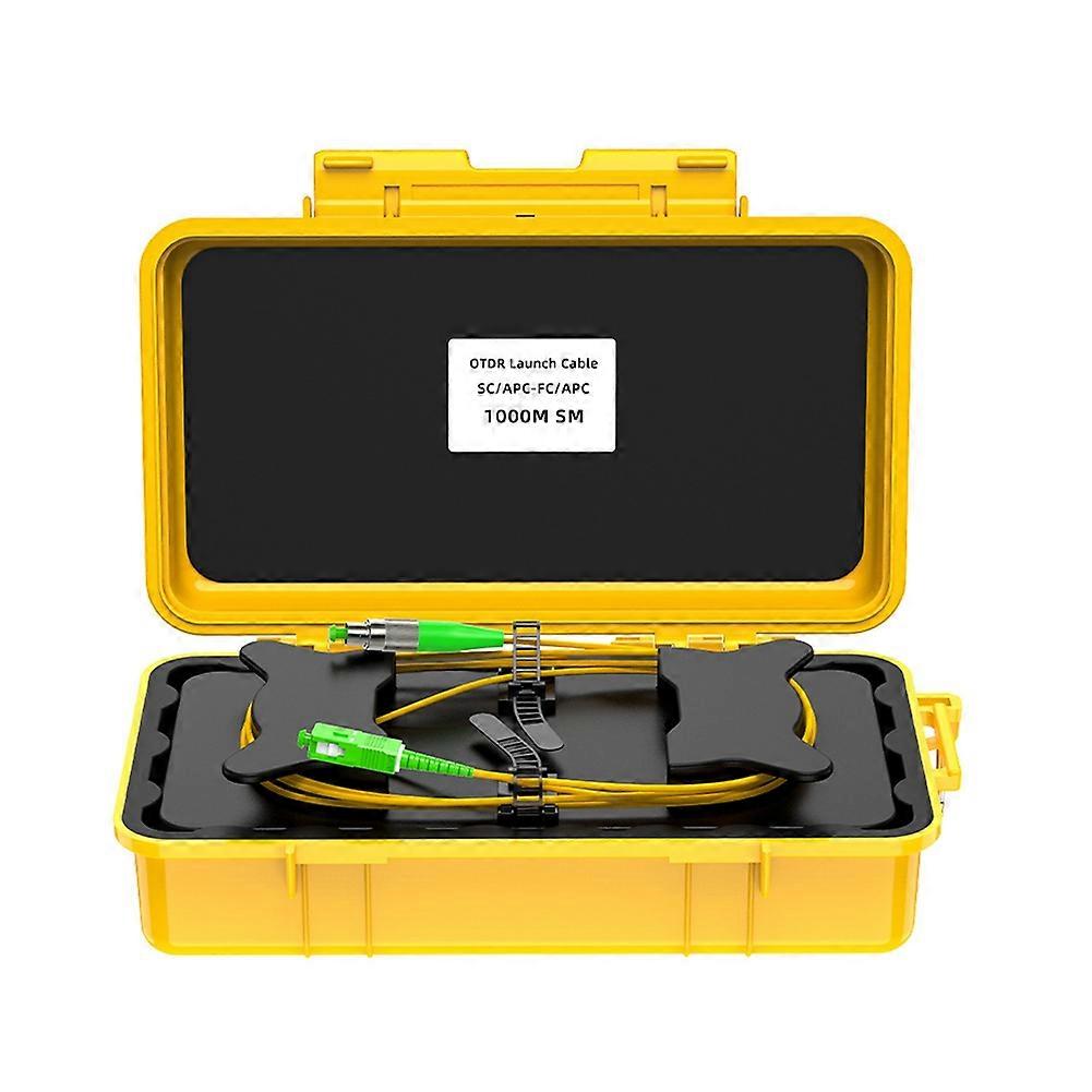 OTDR Launch Cable Box 1000M Fiber Optic Cable Test Tool C