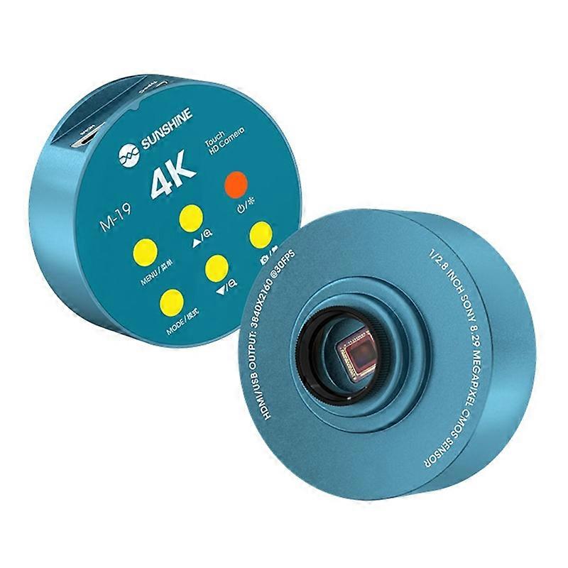 SUNSHINE M-19 Touch HD 4K Camera Digital Electronic Video Microscope Camera for Phone CPU PCB Repair