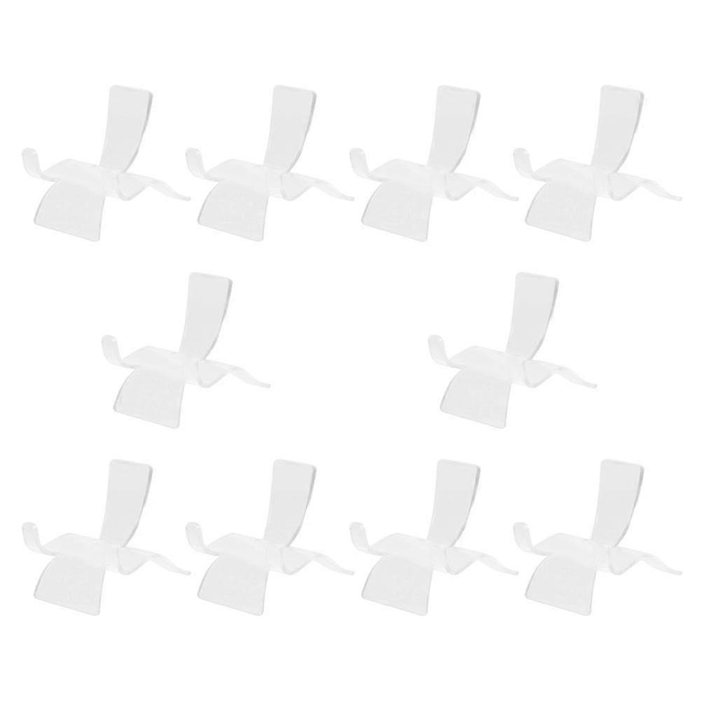 Acrylic Display Stand for Display 40Pcs Transparent Crystal Holder Rack