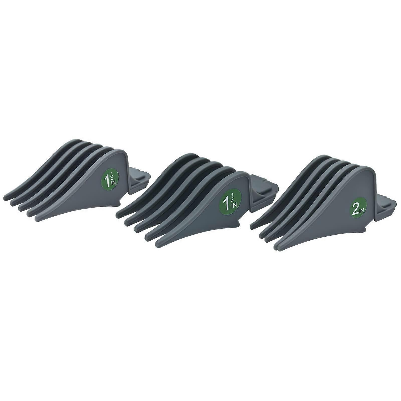 Clipper Guards 3 Pack Snap On Attachments Set Reliable Cutting Lengths for Wahl Trimmers