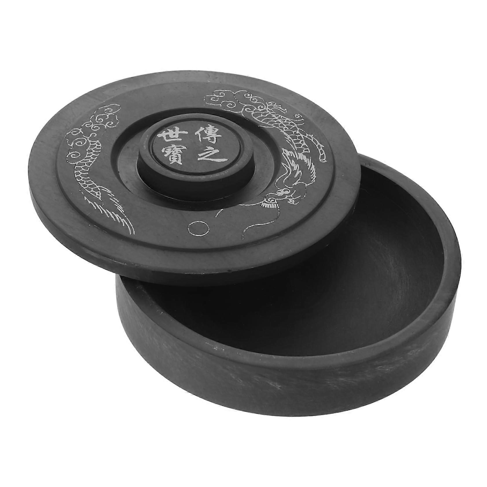 Chinese Calligraphy Inkstone for Beginners and Artists with Precise Grinding and Durable Design