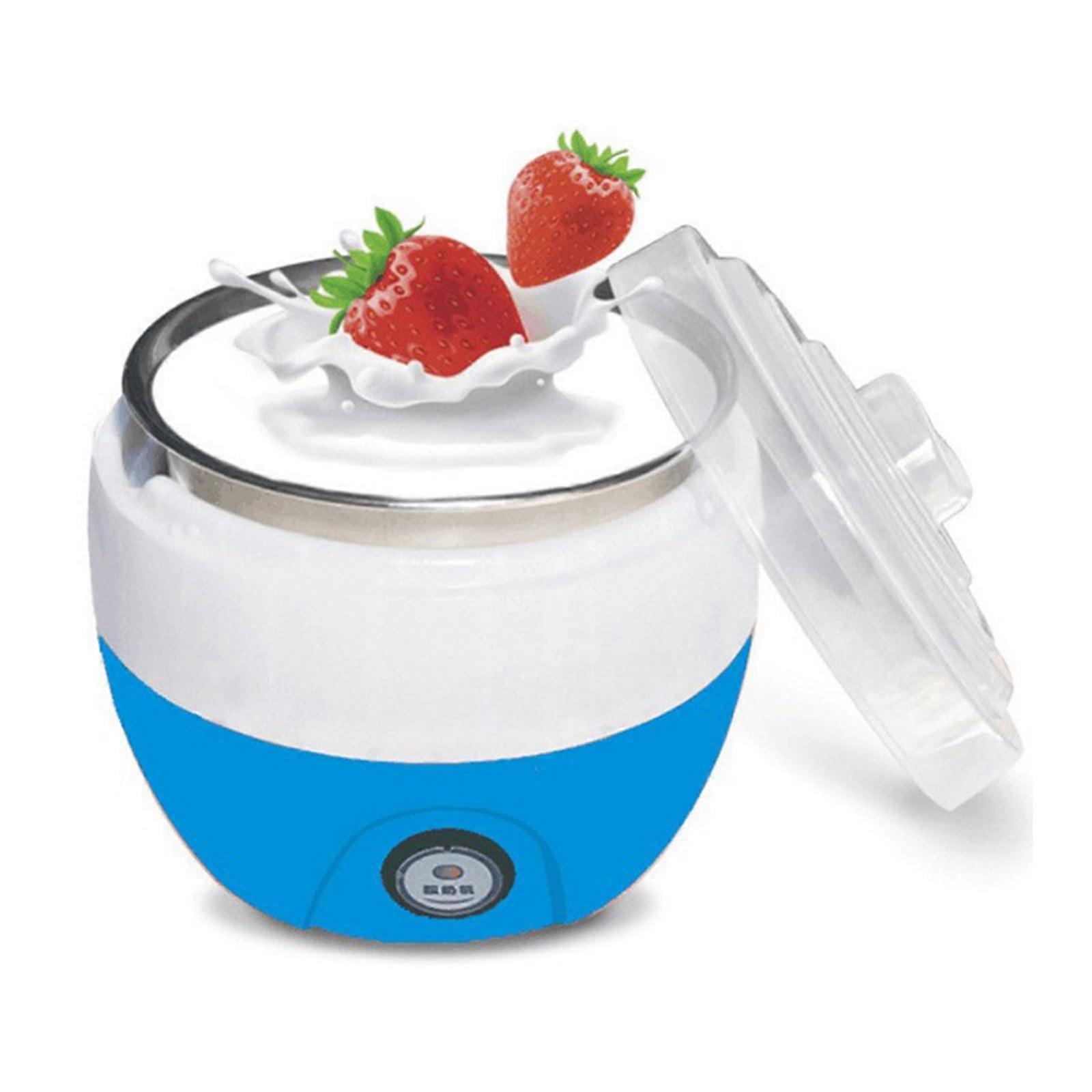 Yogurt Maker with Constant Temperature Control, 1L Large Capacity, MultiFunction Fermentation, Blue