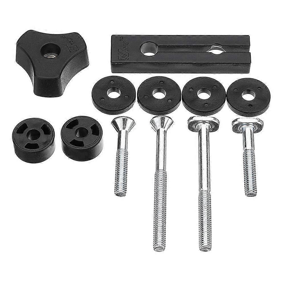 TTrack Clamp Adjustable Woodworking Hold Down for Workbench TSlot Tracks with Hand Knob Nut