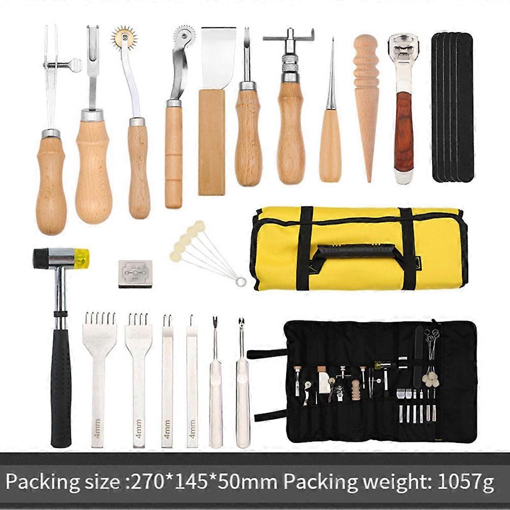 Leather DIY Handmade Leather Cutting Set Leather Basic Tools Punch and Cut Leather Combination