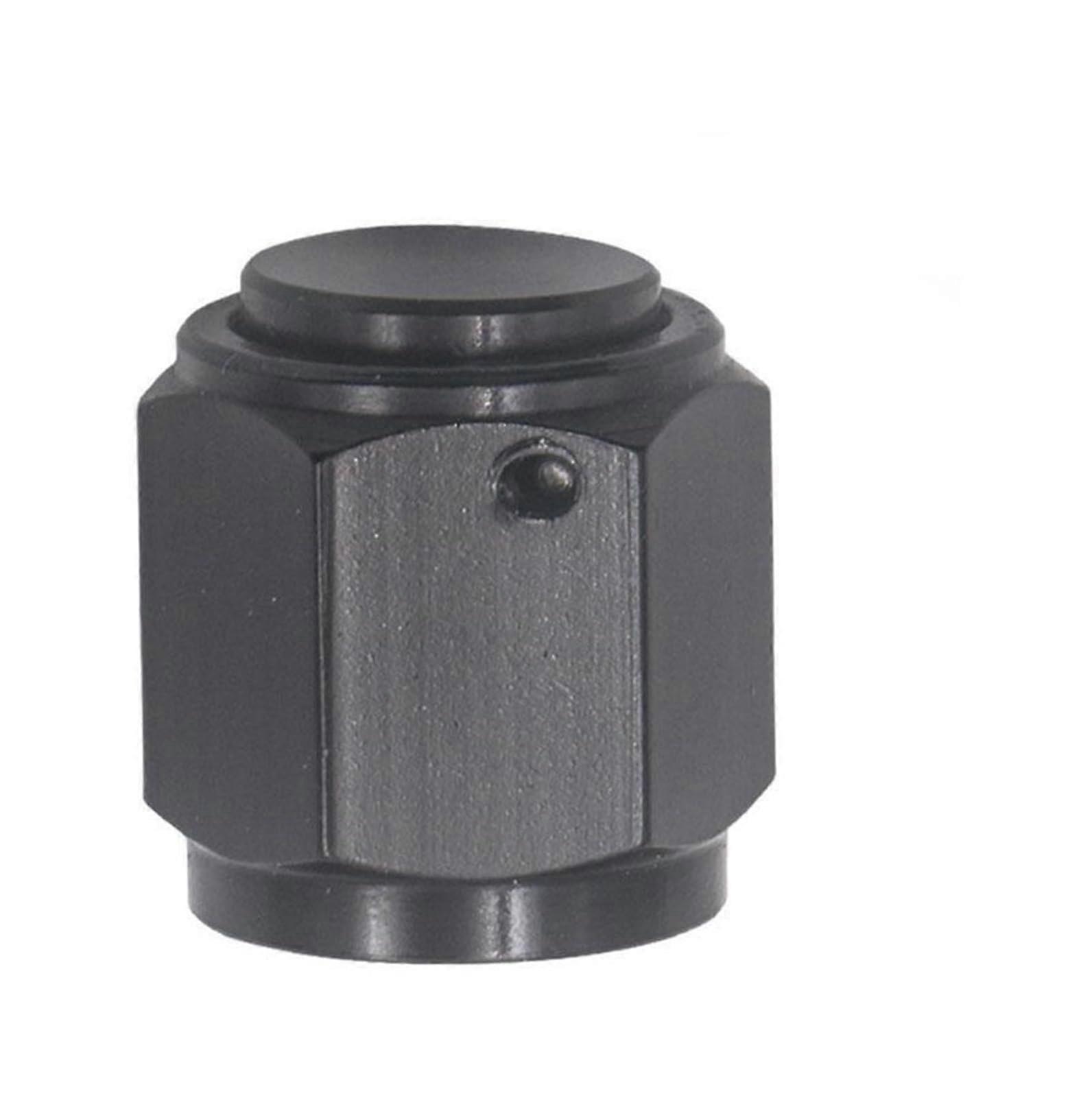 AN6 Flare Cap Block Off Plug Aluminum Fitting for Fuel Line  Reliability Flexible Use