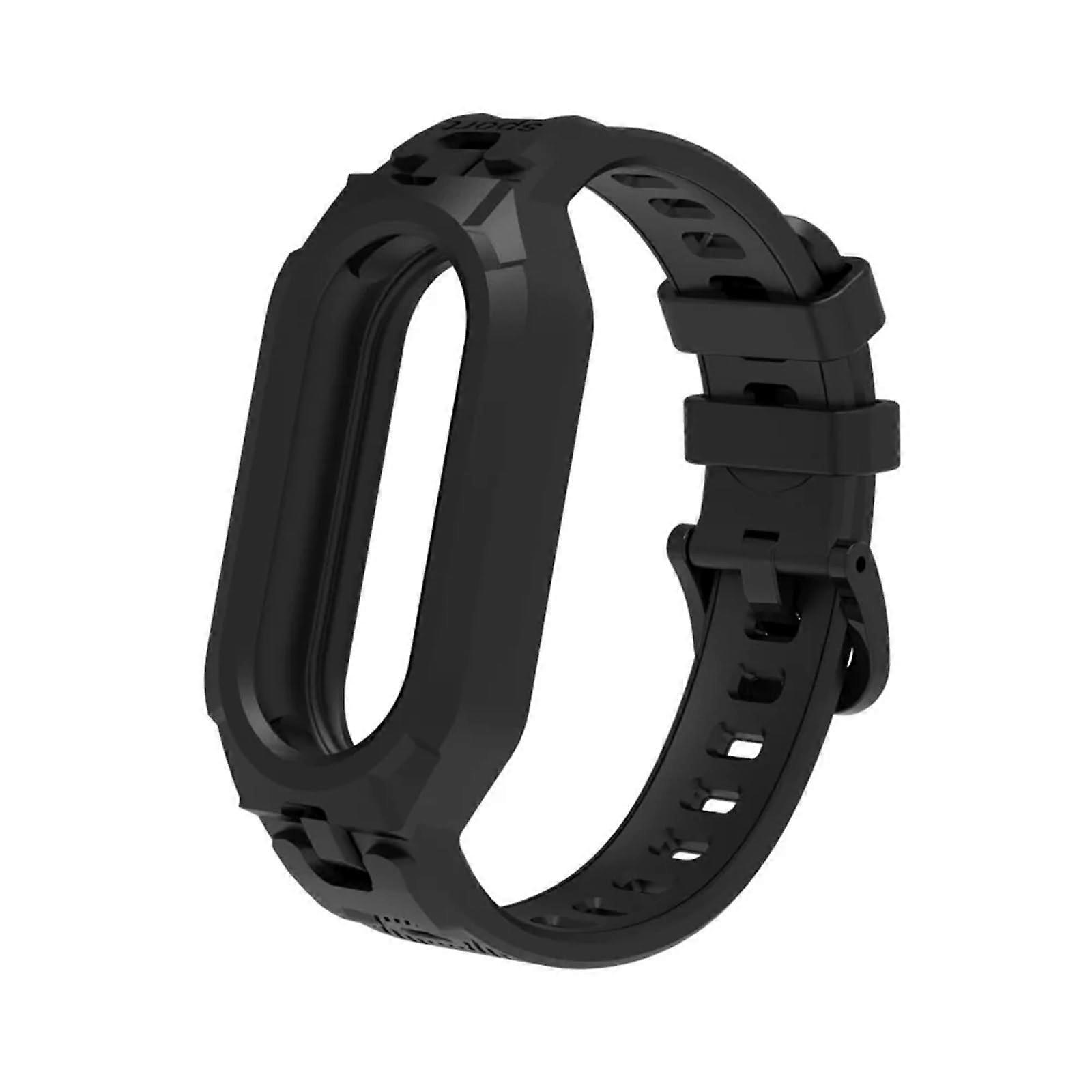 Soft Silicone Adjustable Replacement Wristband Strap for Mi Band 8 NFC