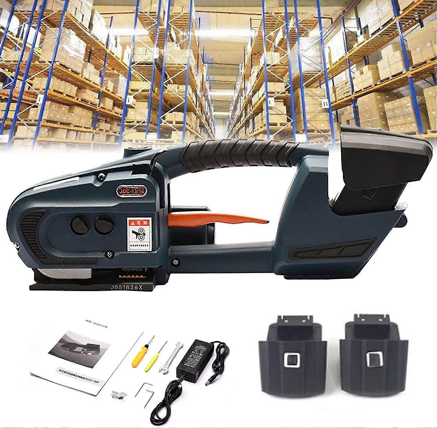 Electric Strapping Machine 1316mm Automatic Weld and Cut Battery Powered Tool for PET PP Straps