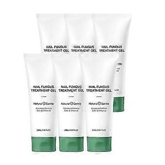 6x Nagelgel, Natuurlijke Nagelherstellende en Versterkende Gel 20ml, Verwijdering van Nagelschimmel & Verzorging van Nagelmycose