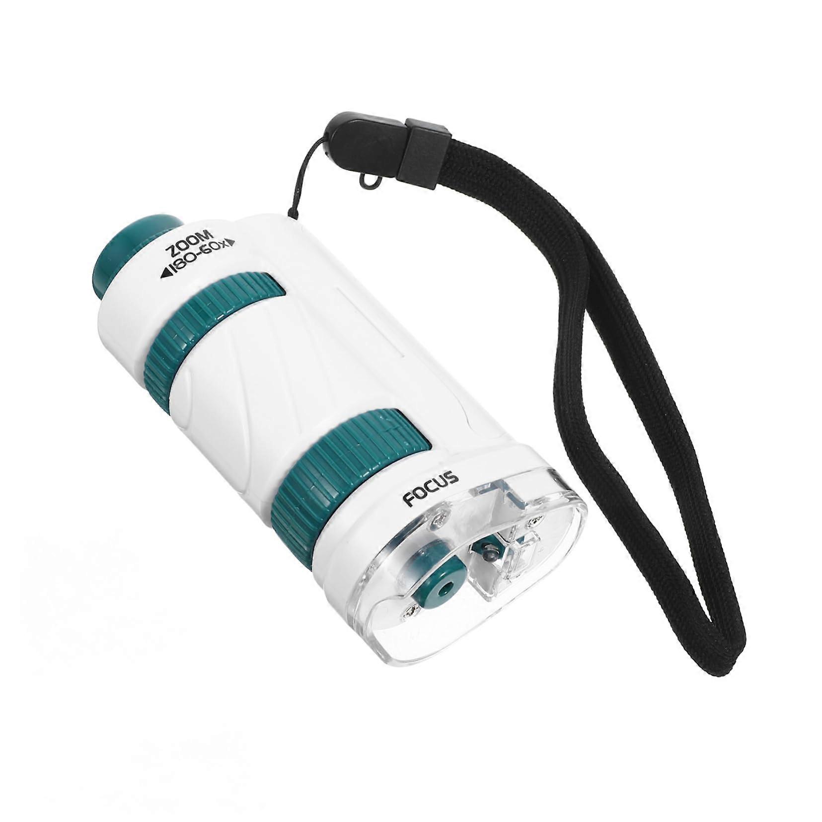 Handheld Microscope Compact Portable Design for School Biology and Science Exploration