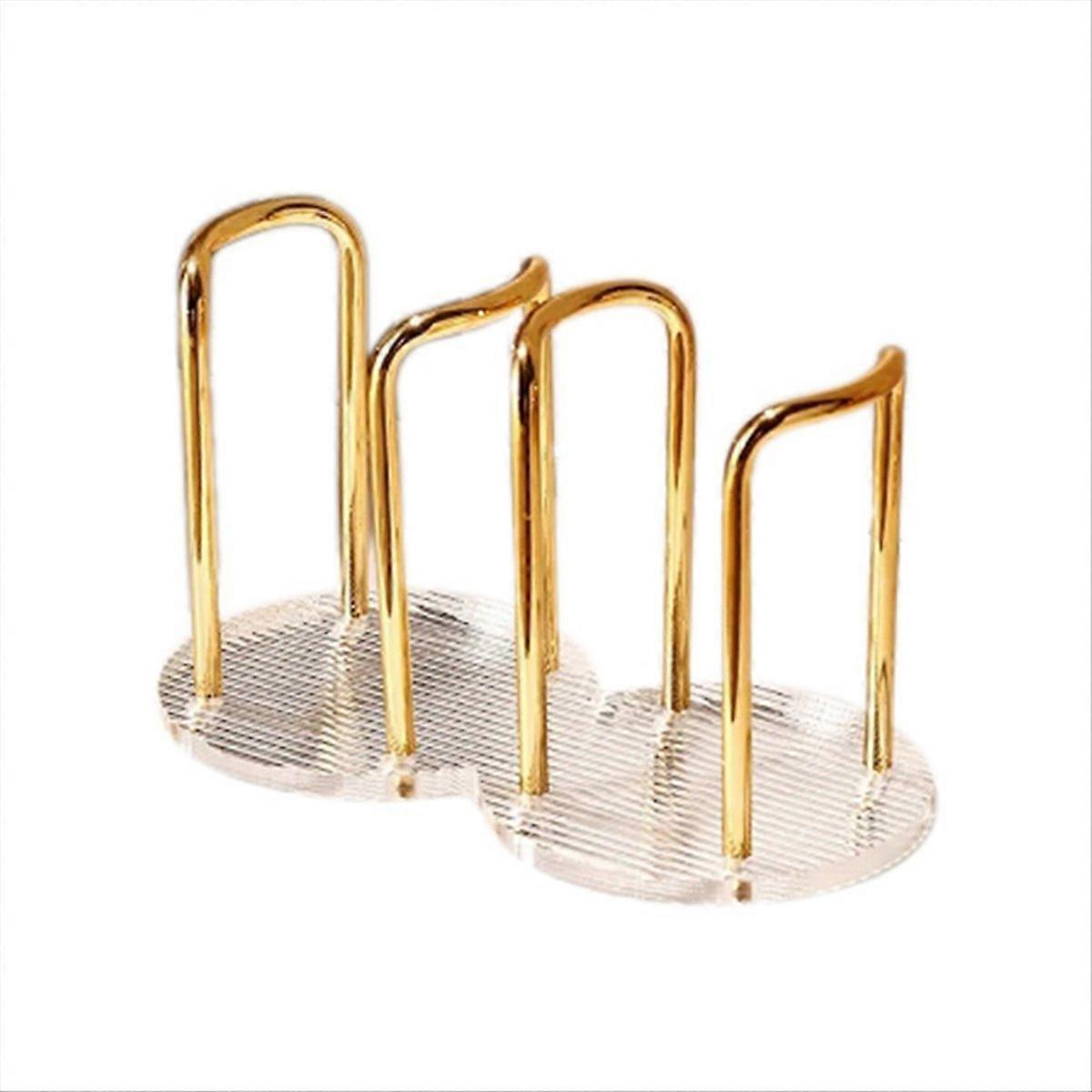 Luxury Cup Storage Holder Water Tea Cups Dispenser Rack Double Cup