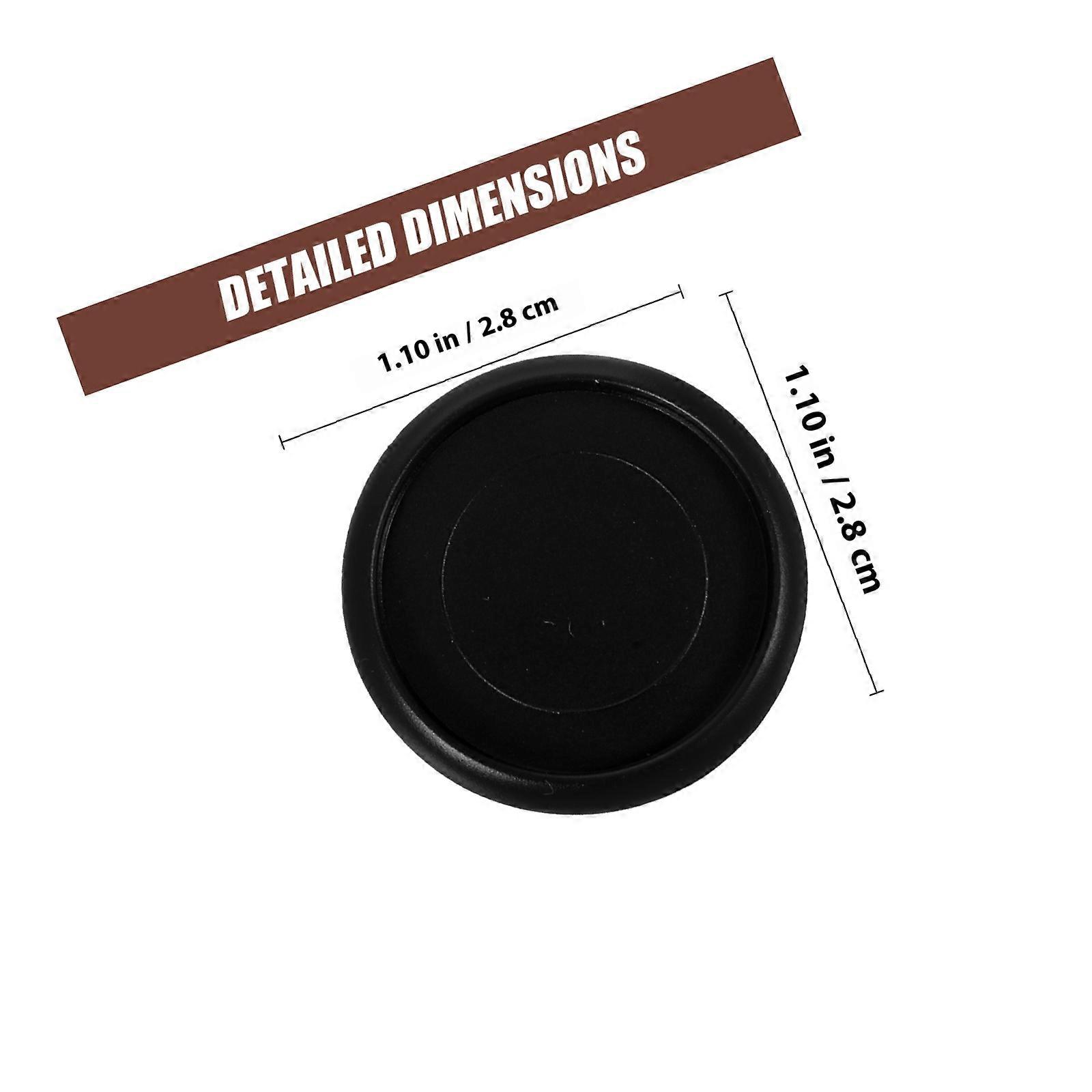 Plastic Binder Discs Binder Disc for Notebooks 22Pcs Black Discbound