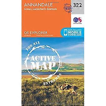 OS Explorer mappa attivo (322) Annandale (OS Explorer mappa attiva)