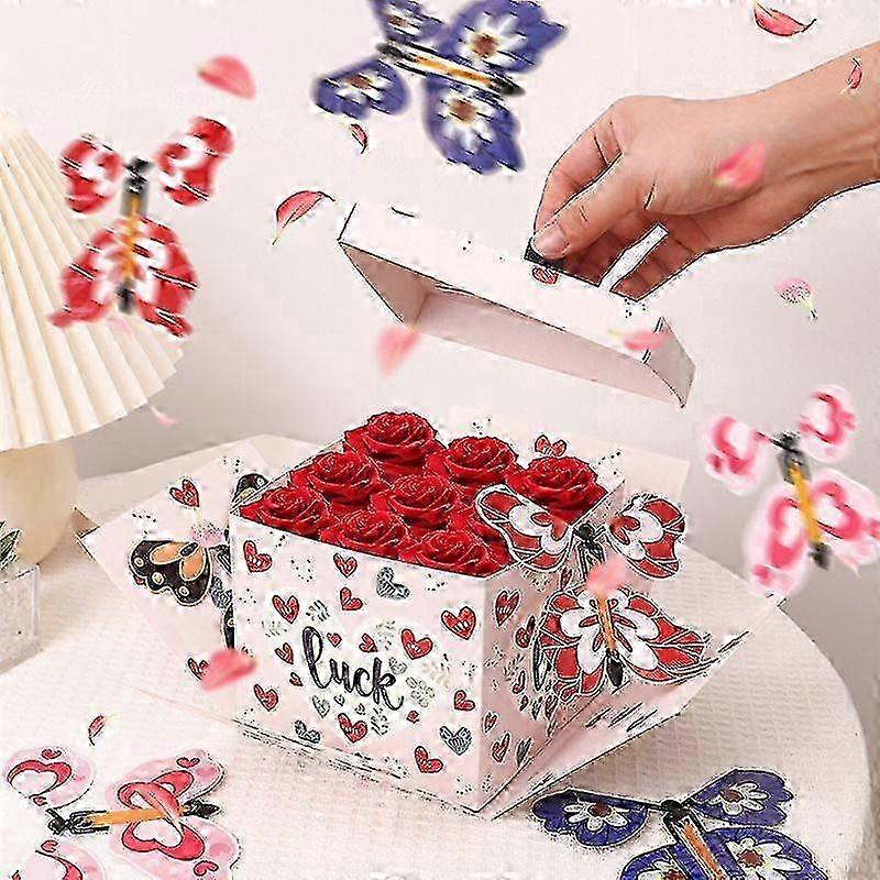 Flying Butterfly Explosion Box Birthday Party
