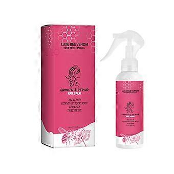 Spray per la crescita dei capelli ammorbidente al veleno d'ape per la cura dei capelli 60 ml