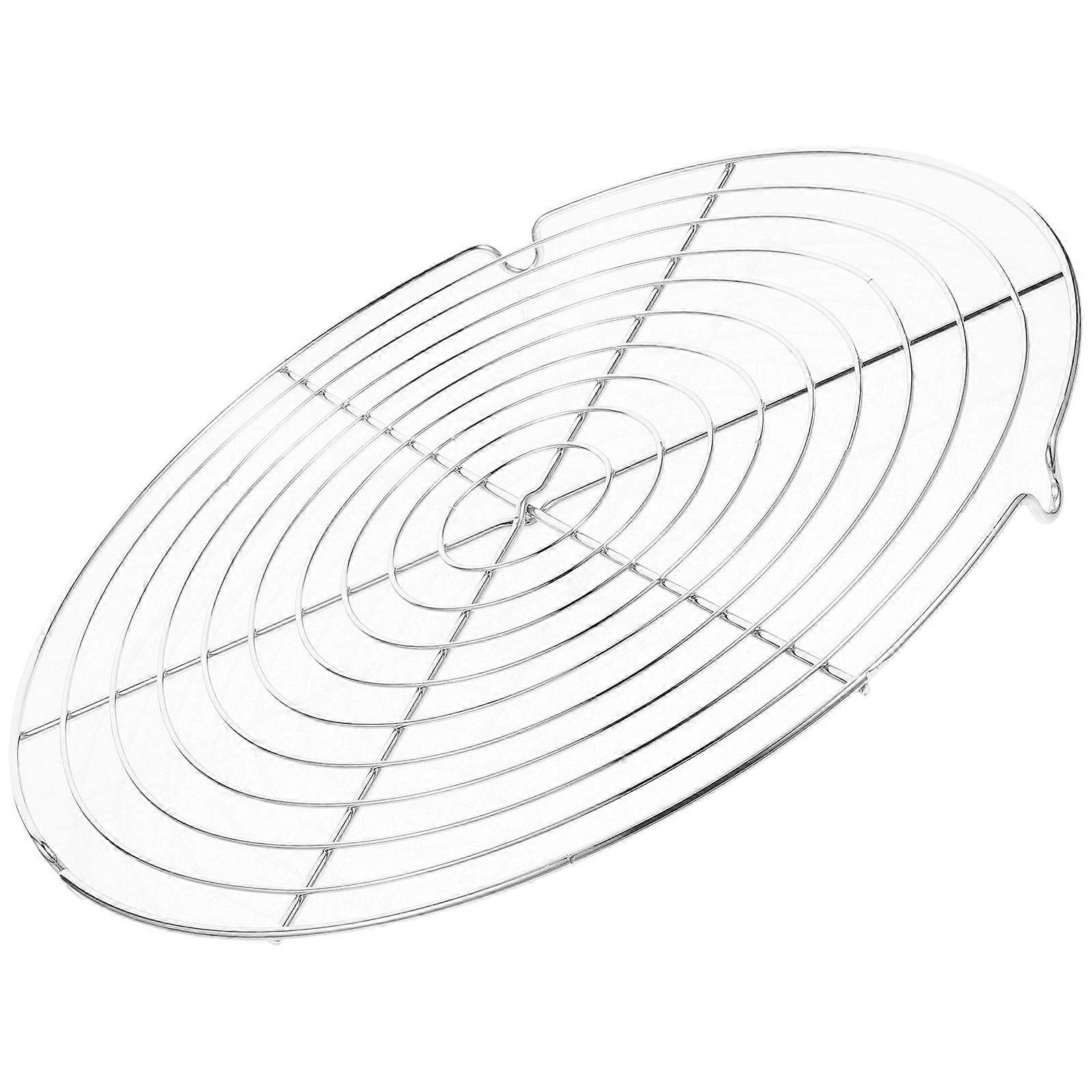 Bread Cooling Rack Round Steamer 2Pcs for Cake and Baking Use