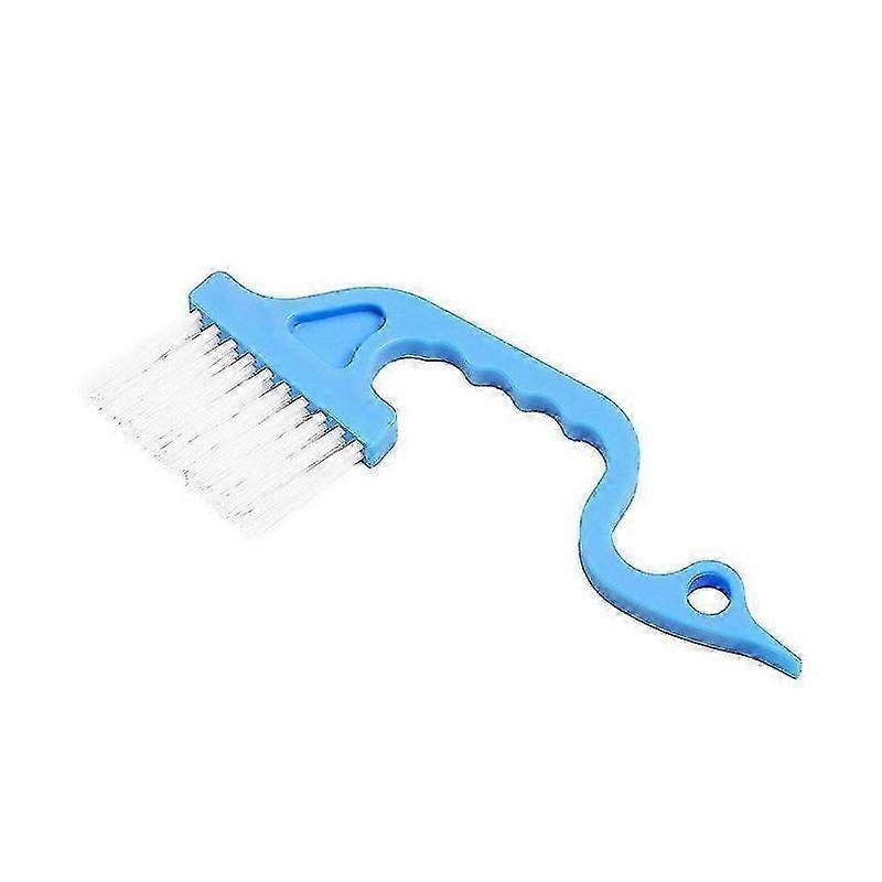 Compact grout brush for kitchen bathroom and shower
