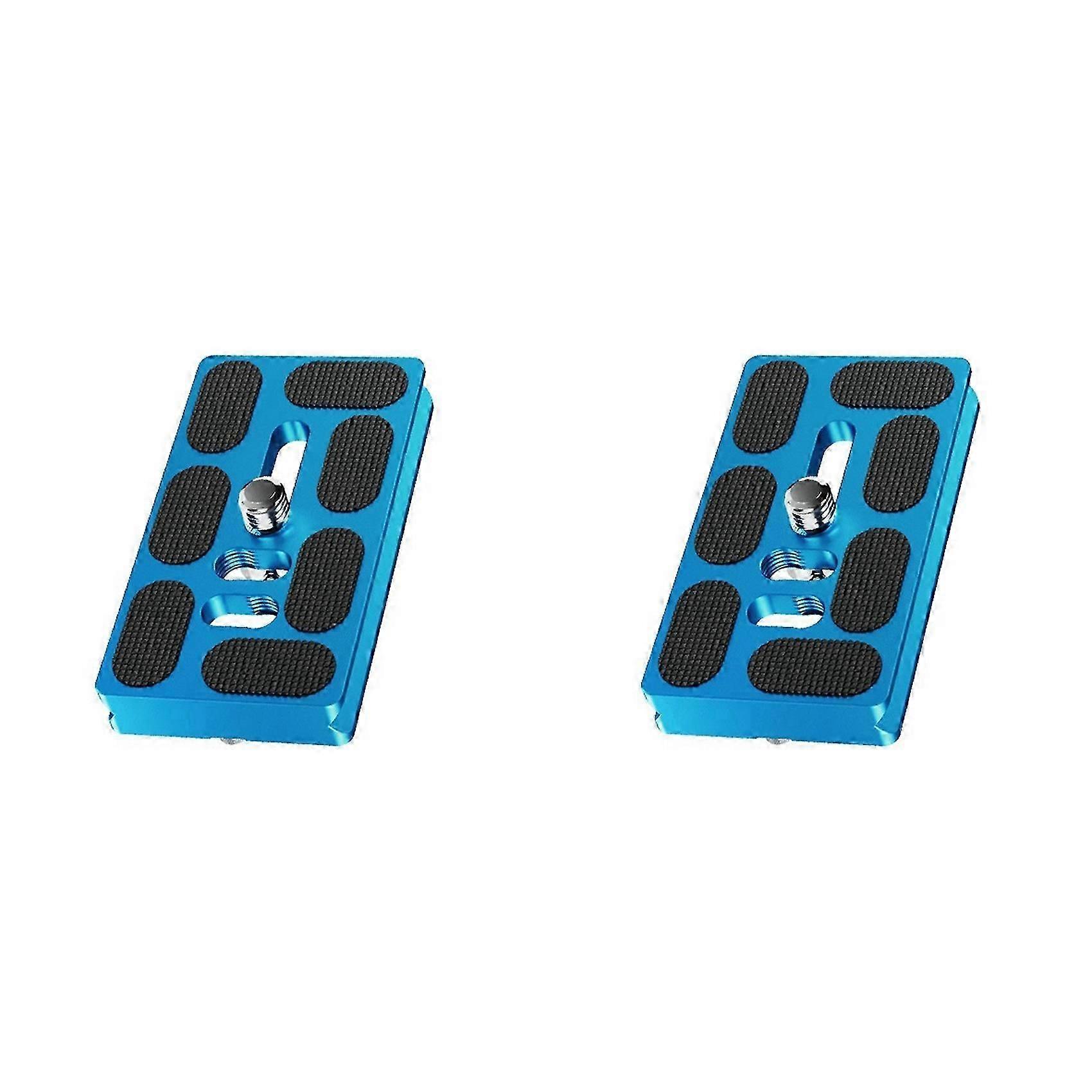 2X PU-70D Universal Tripod Plate Quick Release Plate Camera Quick Clamp PU Plate