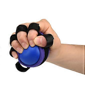 Grip Ball PU Hand Therapy for Stress Relief 1Pcs Blue Squeeze Exercise Ball