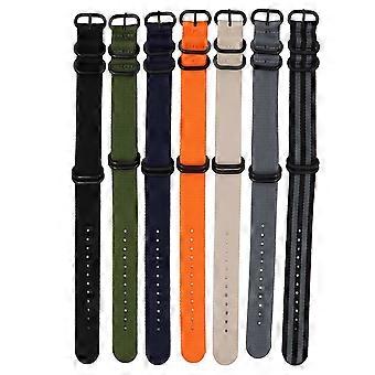 Adjustable Nylon Watch Strap for Watch with 1Pcs Grey Replacement Band