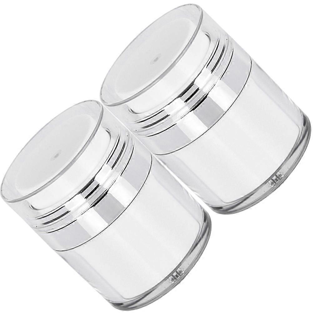 Airless Pump Bottles Face Moisturizer Push Down Pump 8Pcs Storage Containers