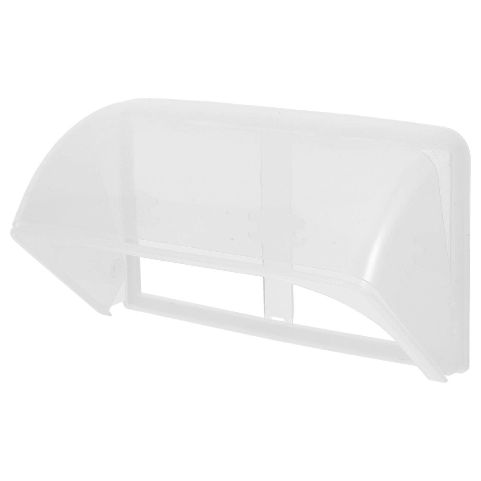 Protective Socket Box Waterproof Outlet Cover for Kitchen Use Transparent