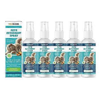 1-5x Anti-scratch spray for cats. Set up indoor restricted areas to expel pets and anti-scratch furniture sofa spray_DUIBW